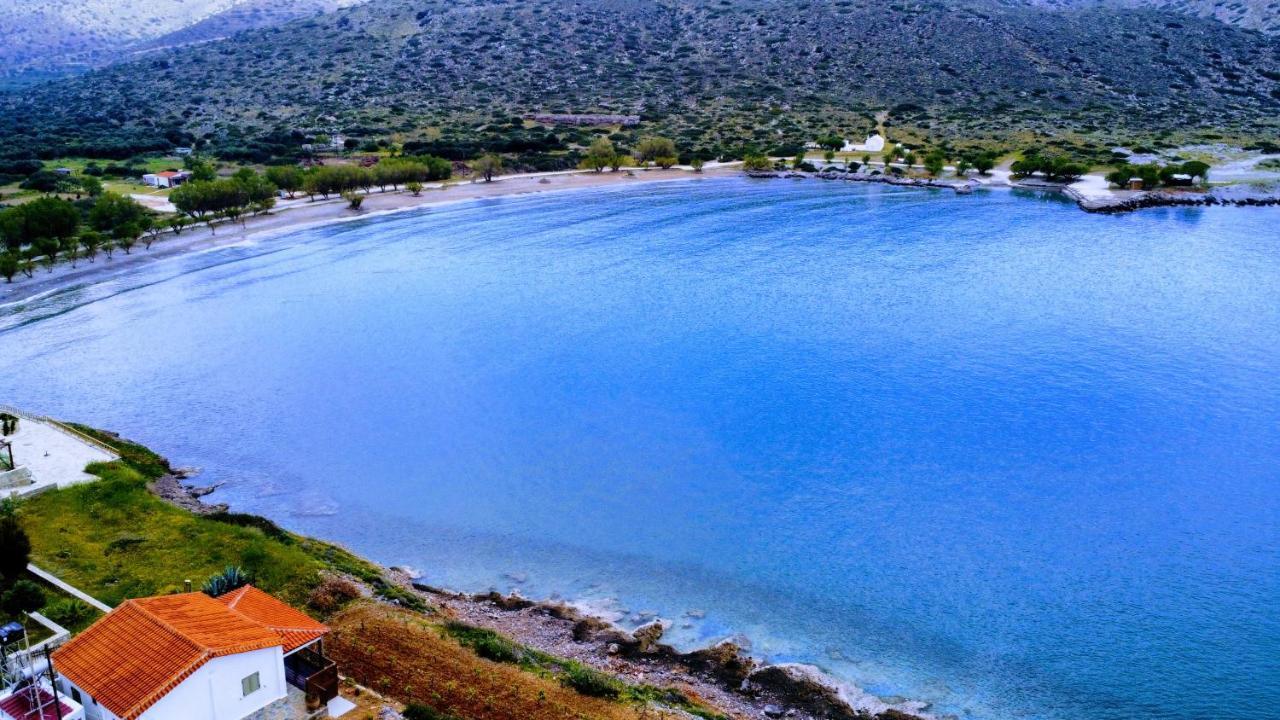 Tholos Alexandra'S Beachfront House Kavúszi Kültér fotó