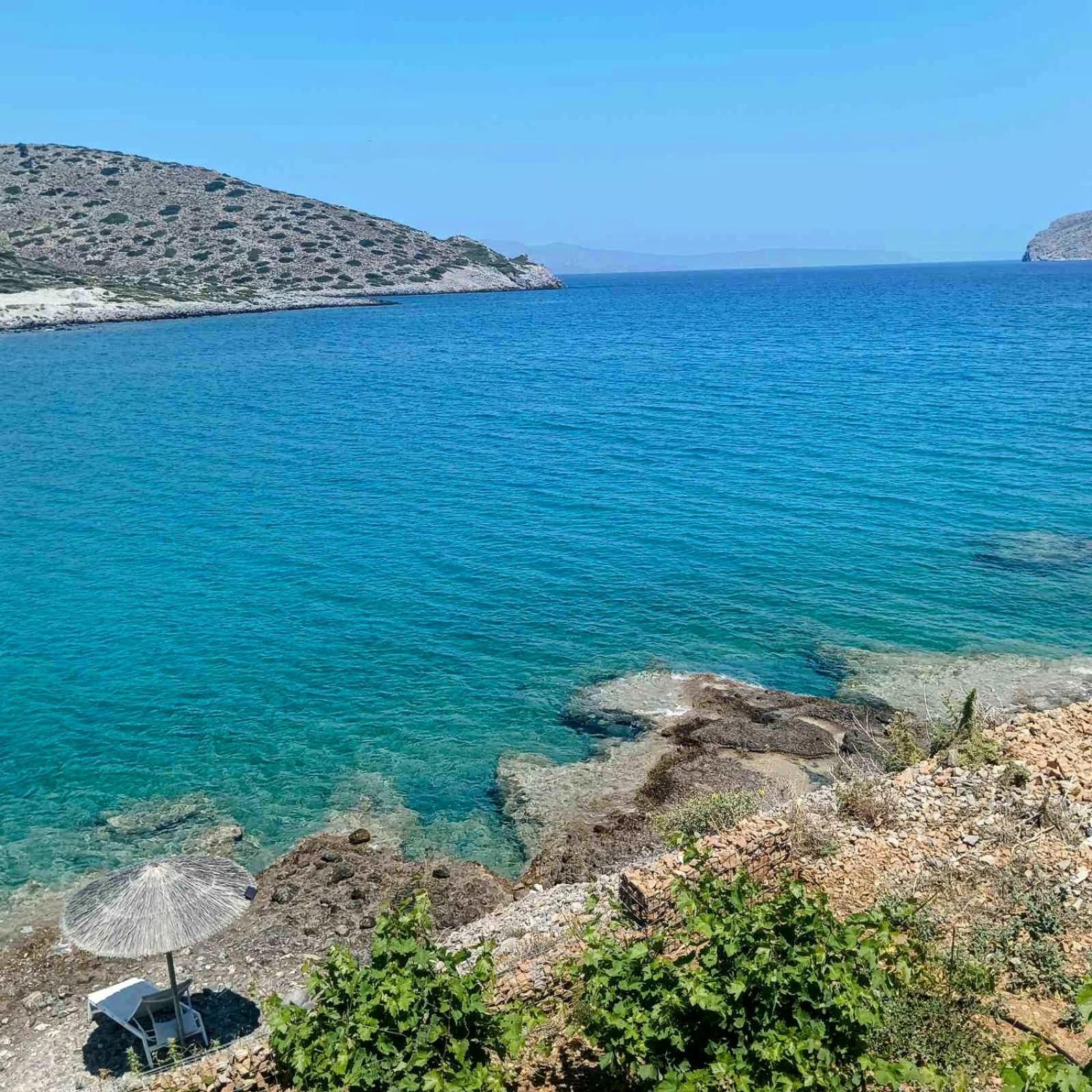 Tholos Alexandra'S Beachfront House Kavúszi Kültér fotó