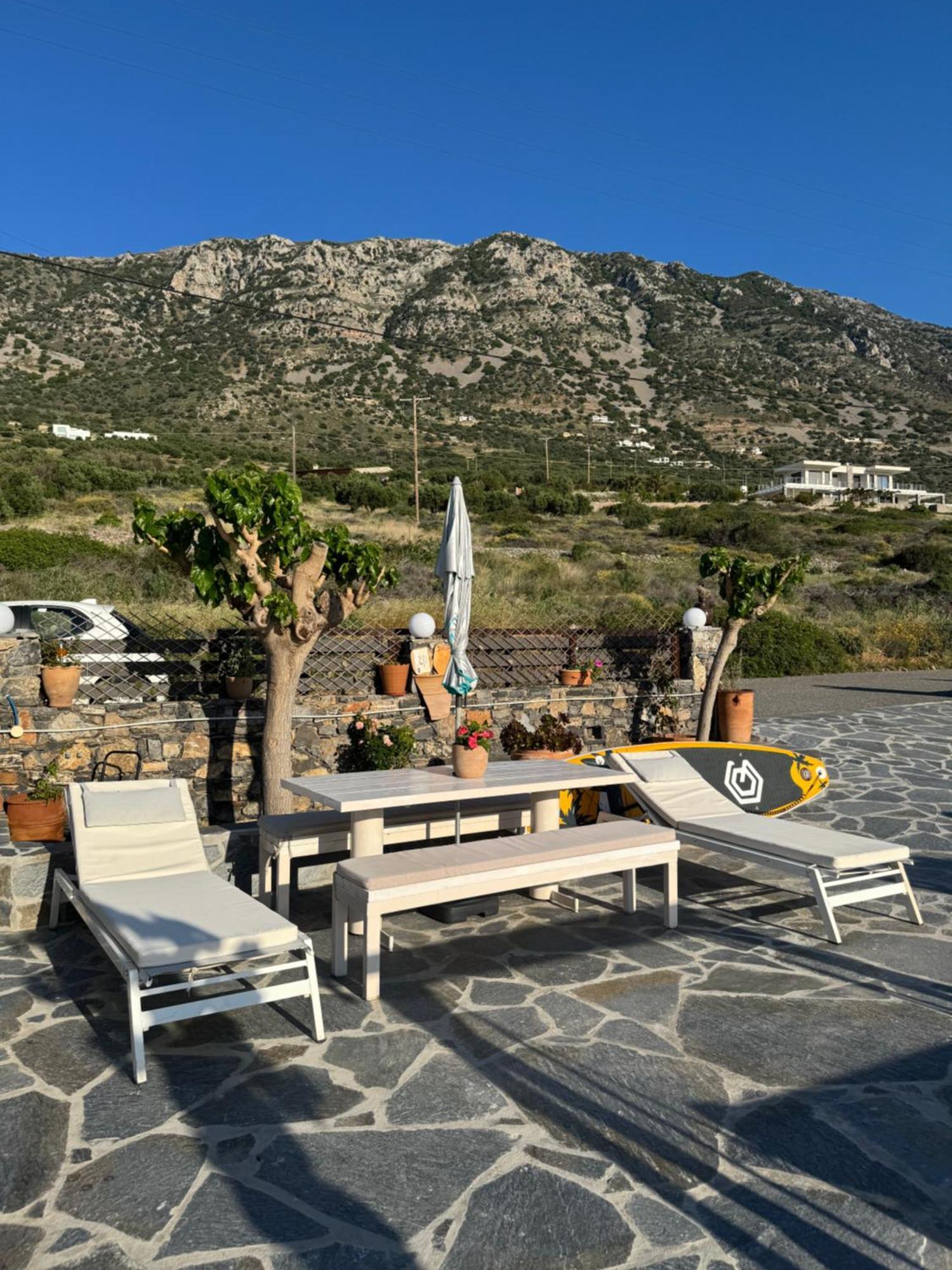 Tholos Alexandra'S Beachfront House Kavúszi Kültér fotó